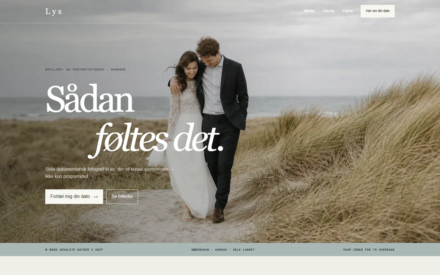 Lys — Bryllup & portræt