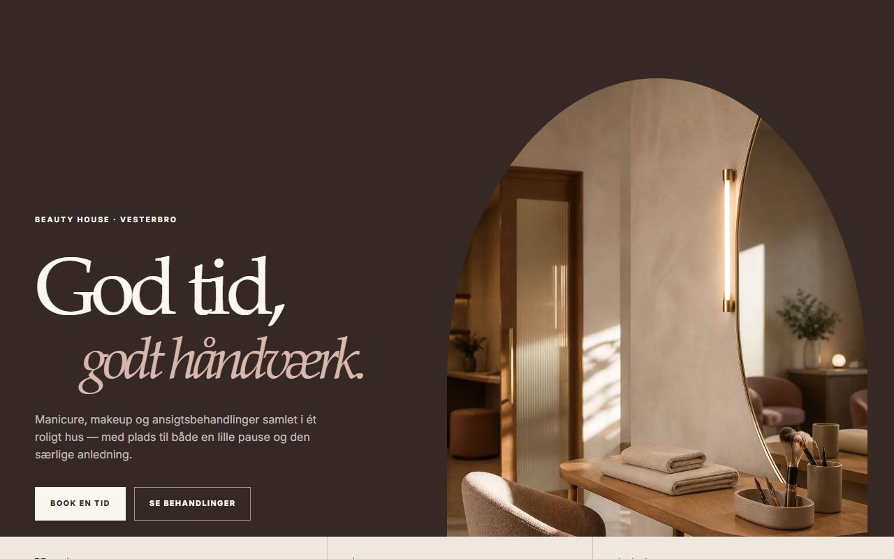 Forsiden på designet Mora