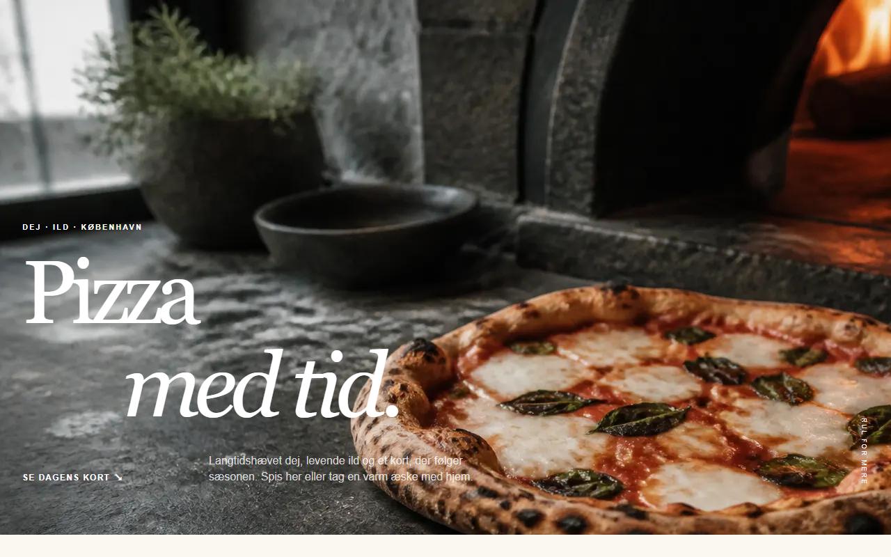 Forsiden på designet Forno